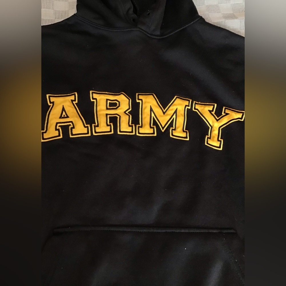 United States Army Hooded Sweatshirt Sm - Picture 3 of 9